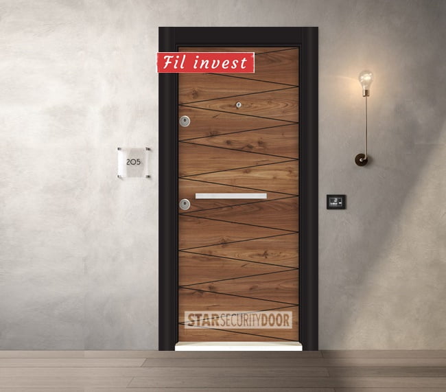 Блиндирана врата Parkdoor модел SL332 Сарухан