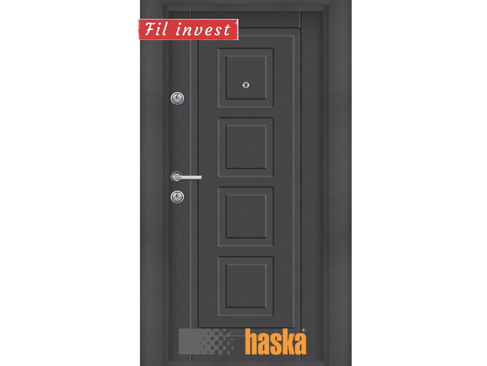Врата Haska от серия Outdoor модел DC70 антрацит