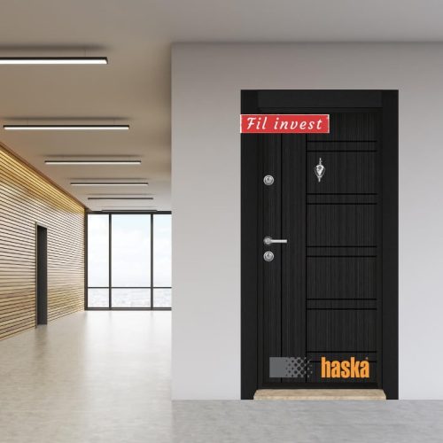 Врата Haska серия ParkDoor модел Стар26 Черна перла