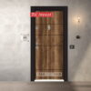Врата Star Security Door серия Parkdoor модел P14 Газез Орех