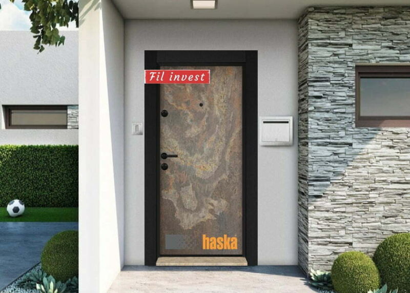 Входна врата Haska модел Камък 02