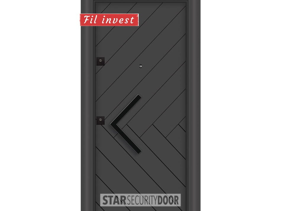 входна врата Parkdoor SL336 Антрацит