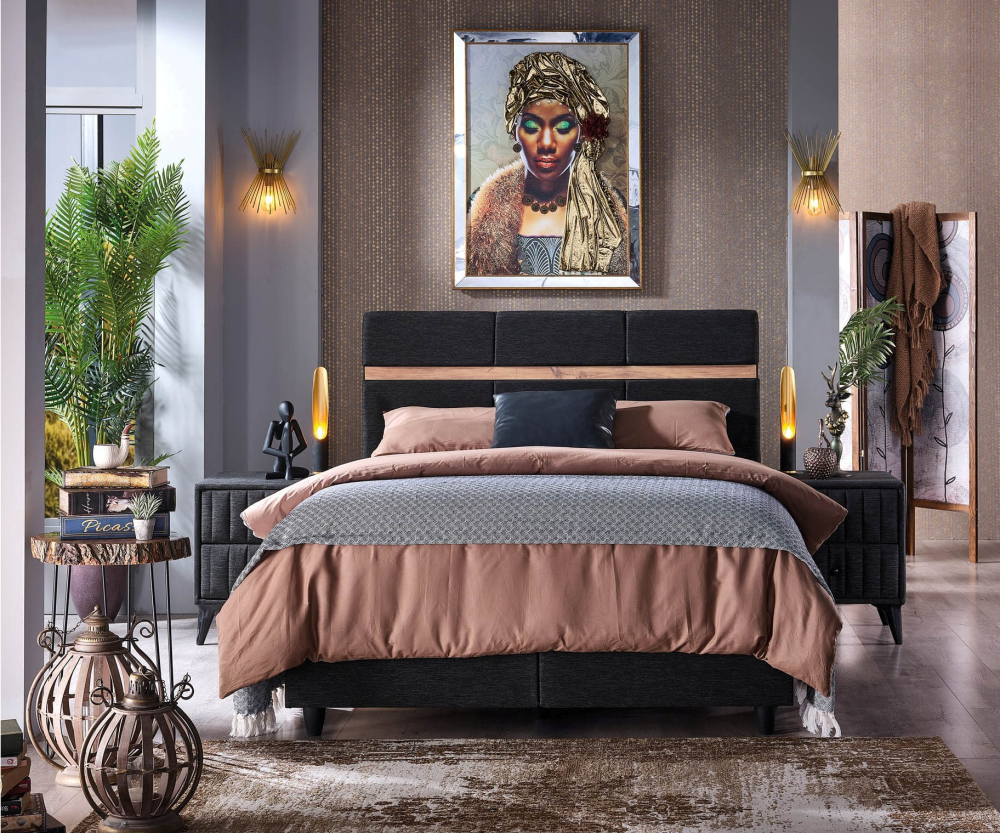 Alternative view of Тапицирано легло Roma с матрак