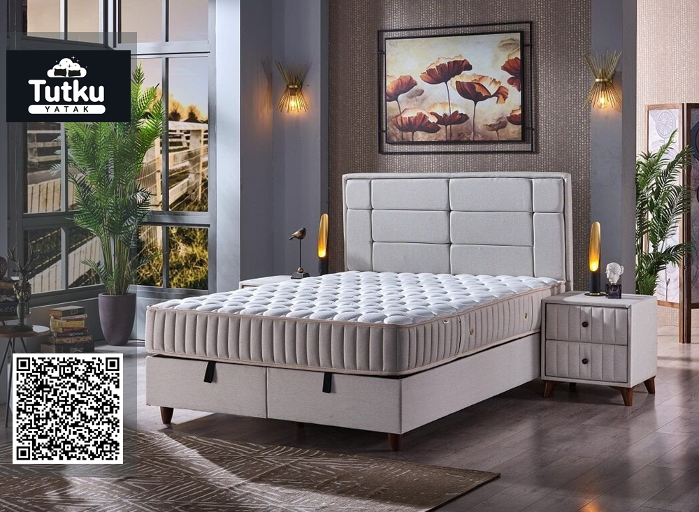 Тапицирано легло Genova с матрак