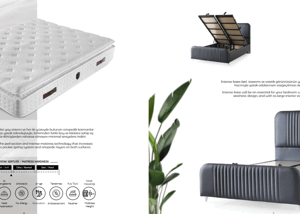 Alternative view of Тапицирана спалня Intense PL Bedding с матрак