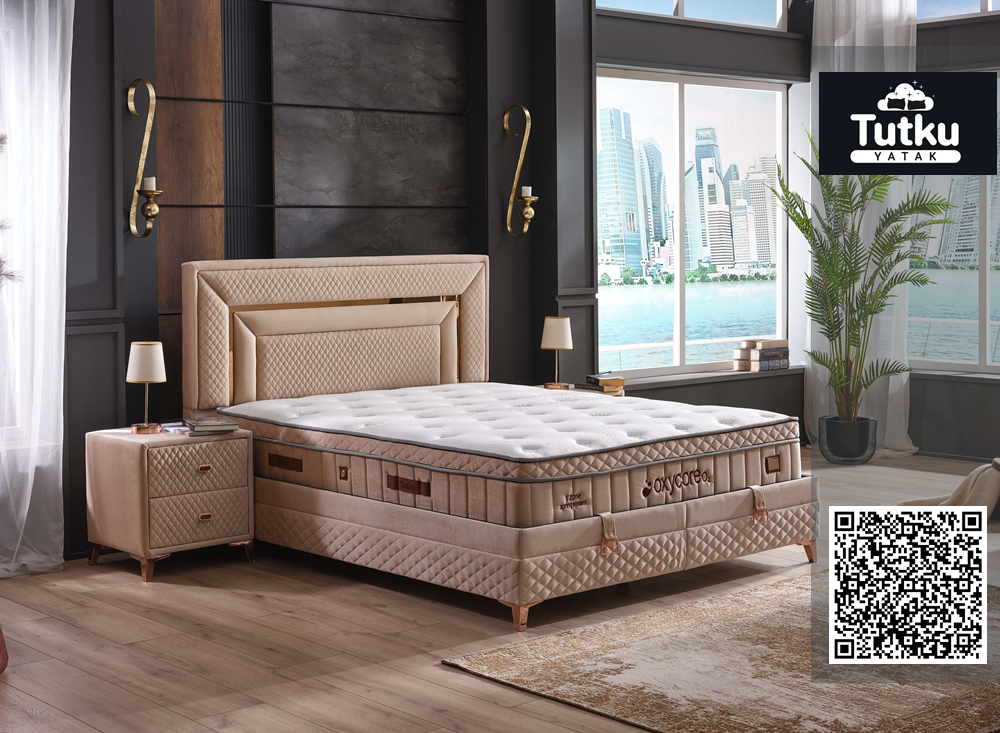 Тапицирано легло Oxycore с матрак