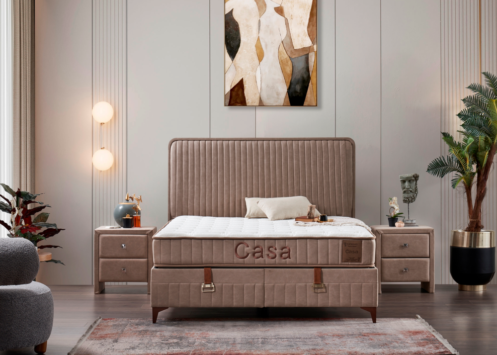 Alternative view of Тапицирано легло Casa без матрак