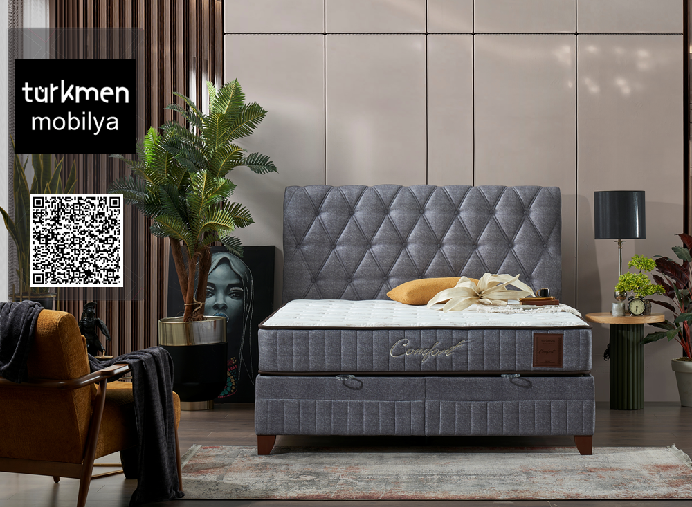 Тапицирано легло Comfort с матрак Comfort
