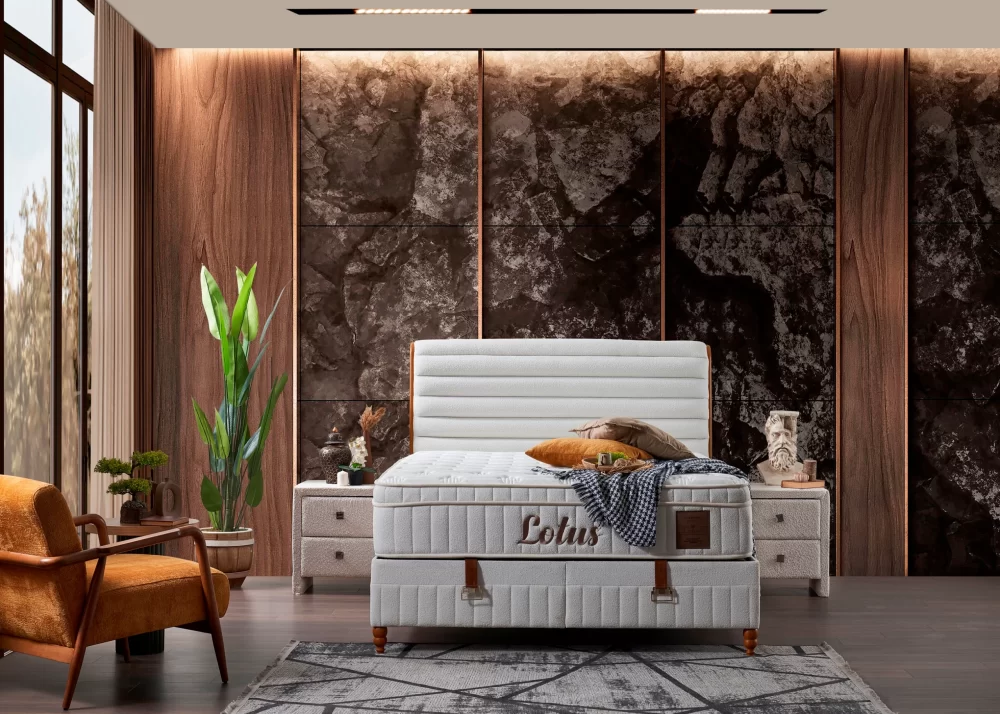 Alternative view of Тапицирано легло Lotus Türkmen без матрак