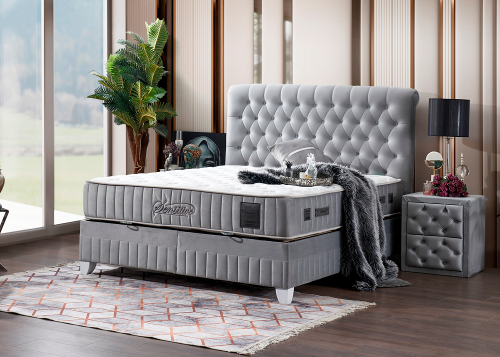 Alternative view of Тапицирано легло Sensitive без матрак