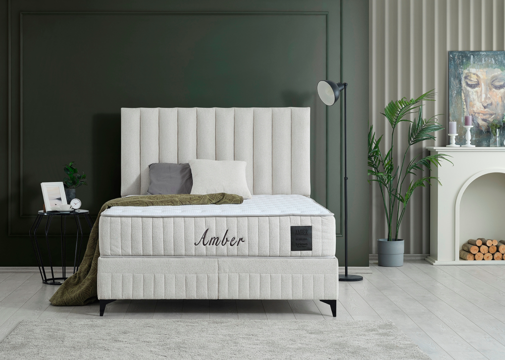 Alternative view of Тапицирано легло Amber с матрак Amber