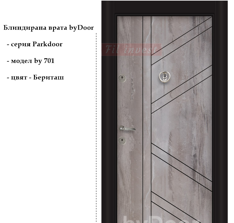 Alternative view of Блиндирана врата Parkdoor by 701 Бериташ