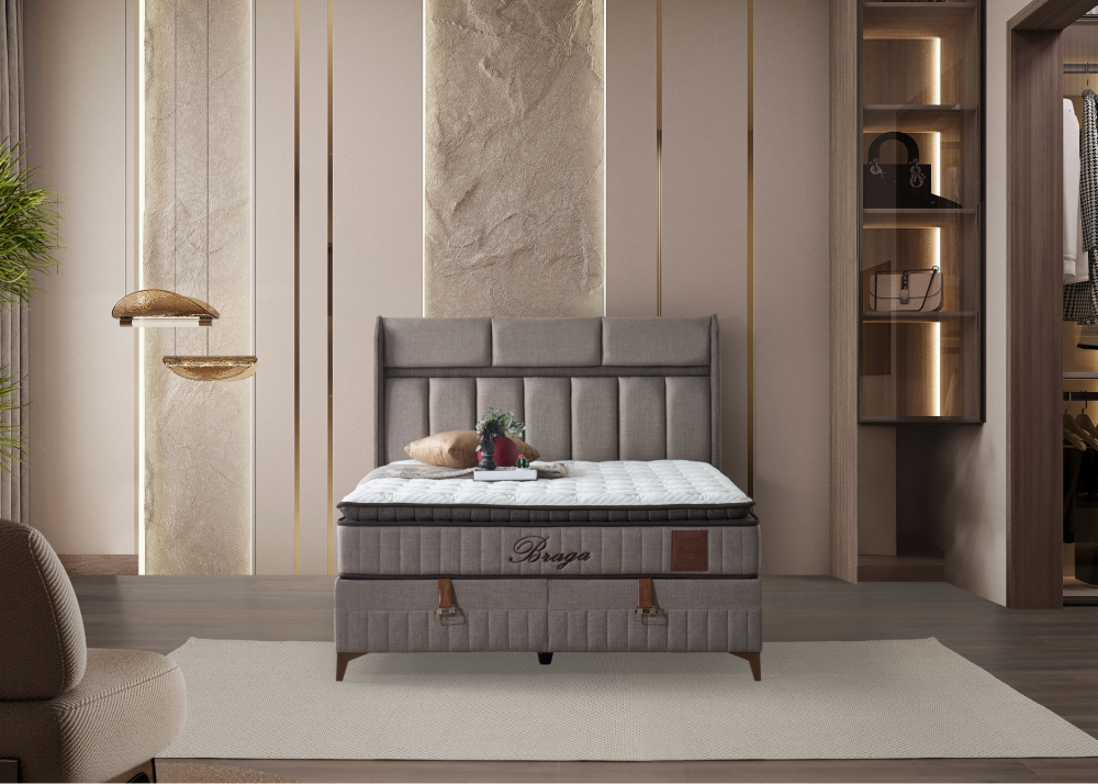 Alternative view of Тапицирано легло Braga - с матрак или без матрак