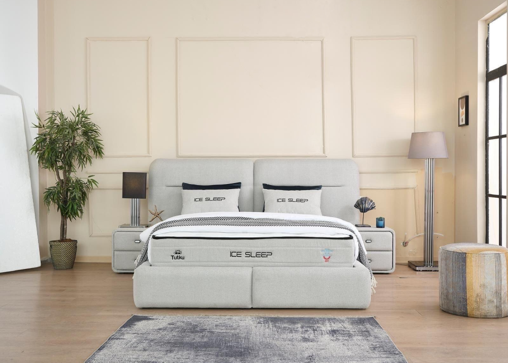 Alternative view of Тапицирано легло Ice Sleep - с матрак или без матрак