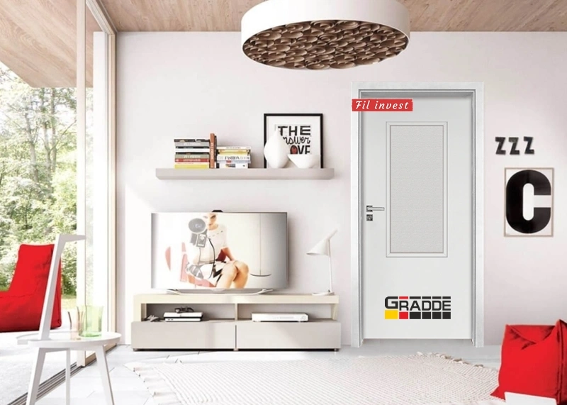 Интериорна врата Gradde серия Baden 2 Бял Мат
