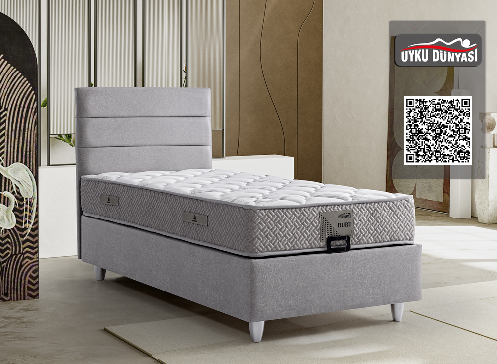 Единично тапицирано легло Duru