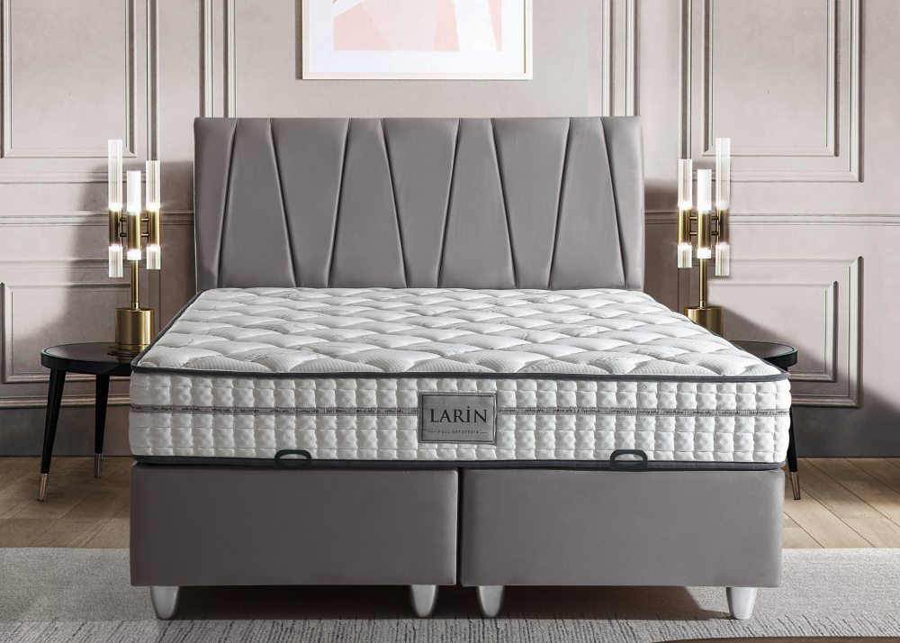 Alternative view of Тапицирано легло Larin - с матрак или без матрак