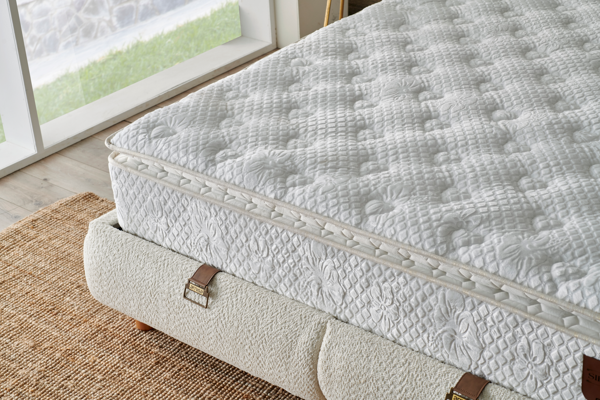 Тапицирано спално легло Siesta PL Bedding - с матрак или без матрак - Image 9