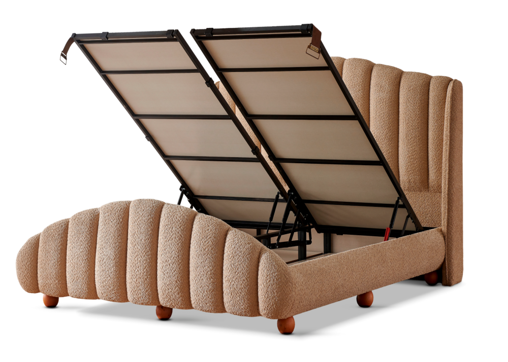 Тапицирано спално легло Aura PL Bedding - с матрак или без матрак - Image 10