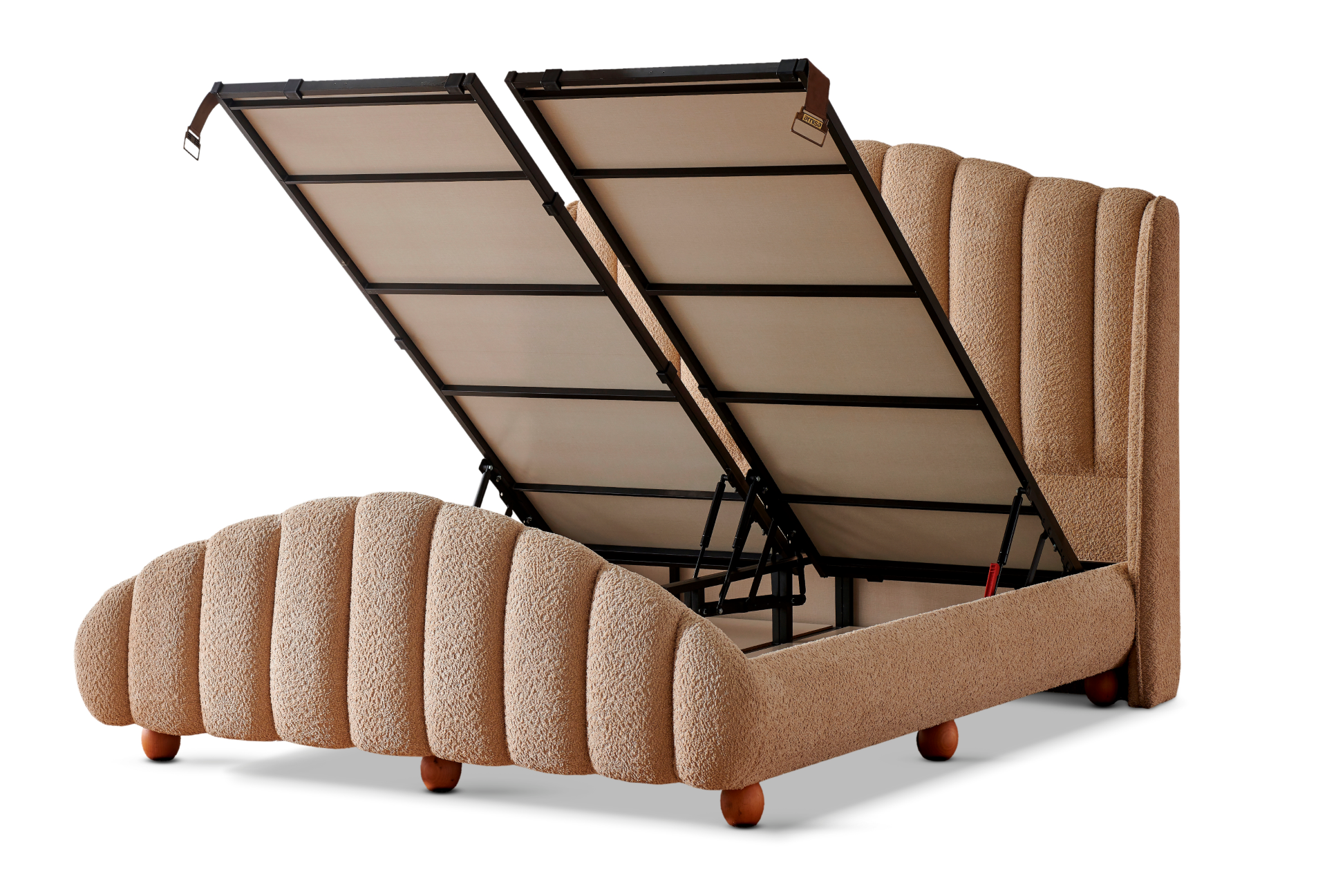 Тапицирано спално легло Aura PL Bedding - с матрак или без матрак - Image 10