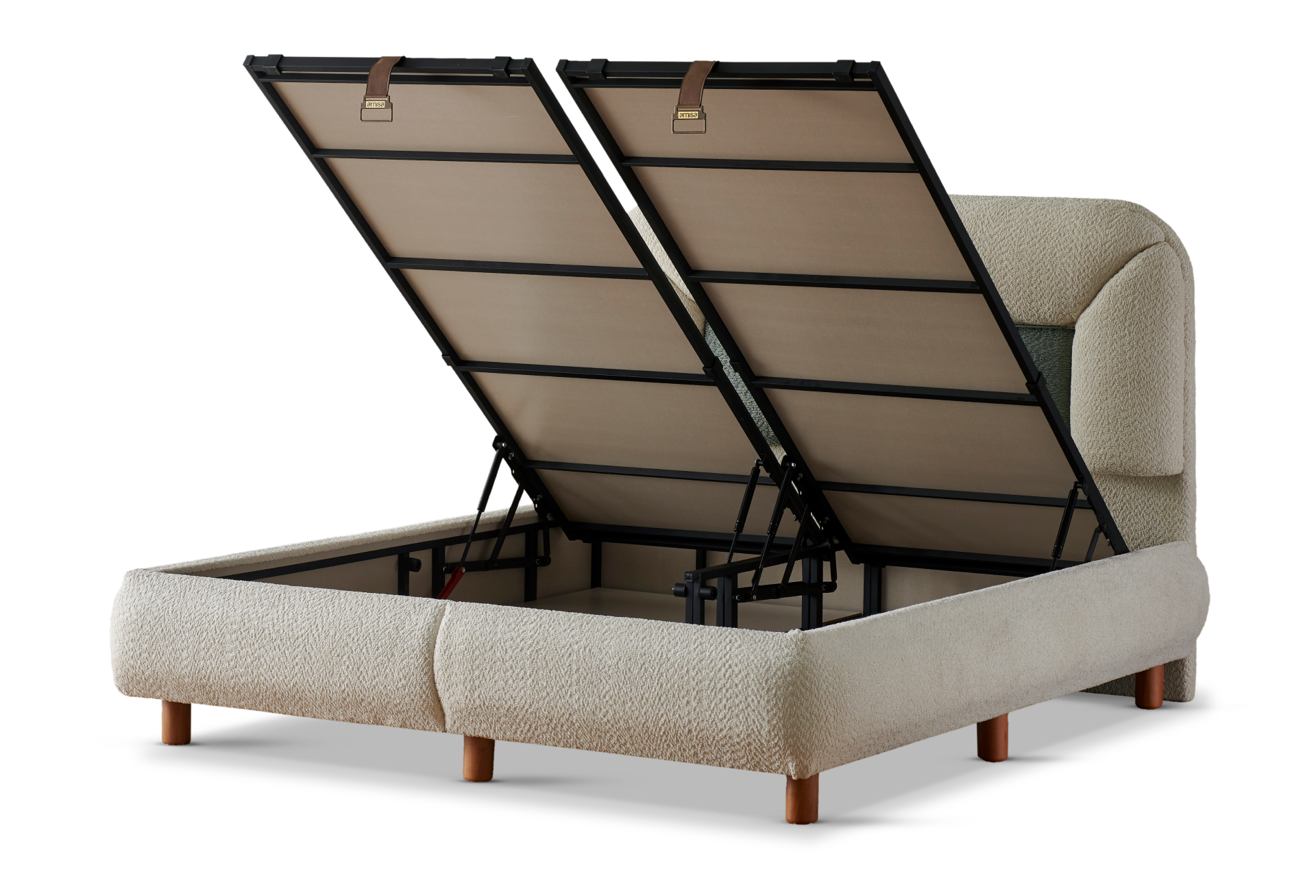 Тапицирано спално легло Siesta PL Bedding - с матрак или без матрак - Image 8