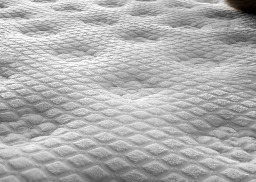 Тапицирано спално легло Puffi white с матрак - Image 8