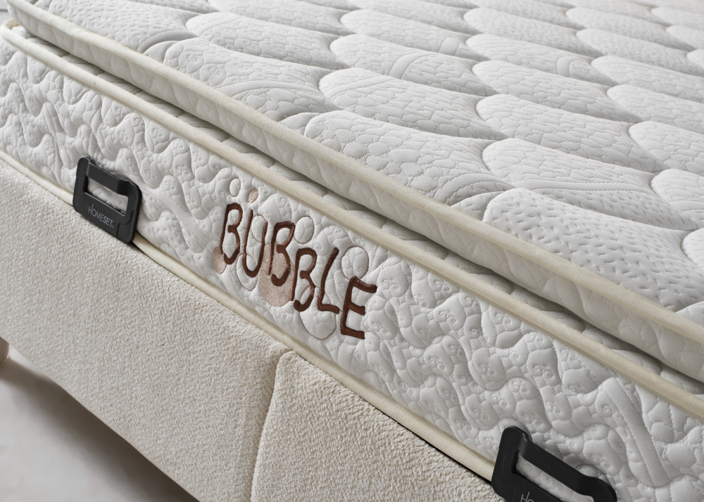 Тапицирано спално легло Bubble с матрак Bubble - Image 5