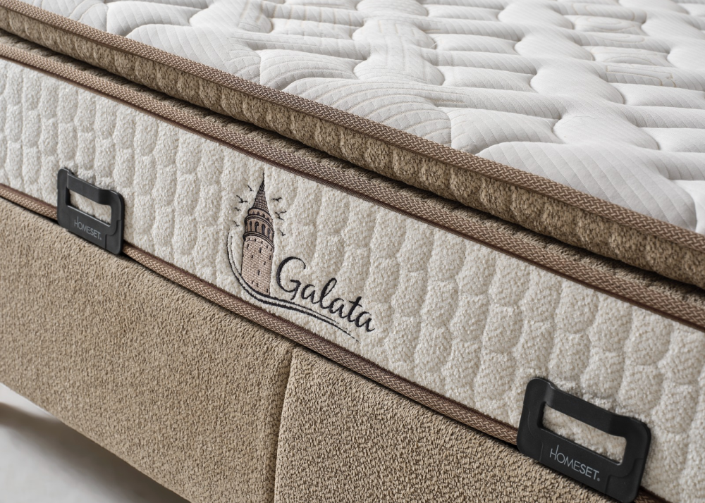 Тапицирано спално легло Merlin с матрак Galata - Image 7