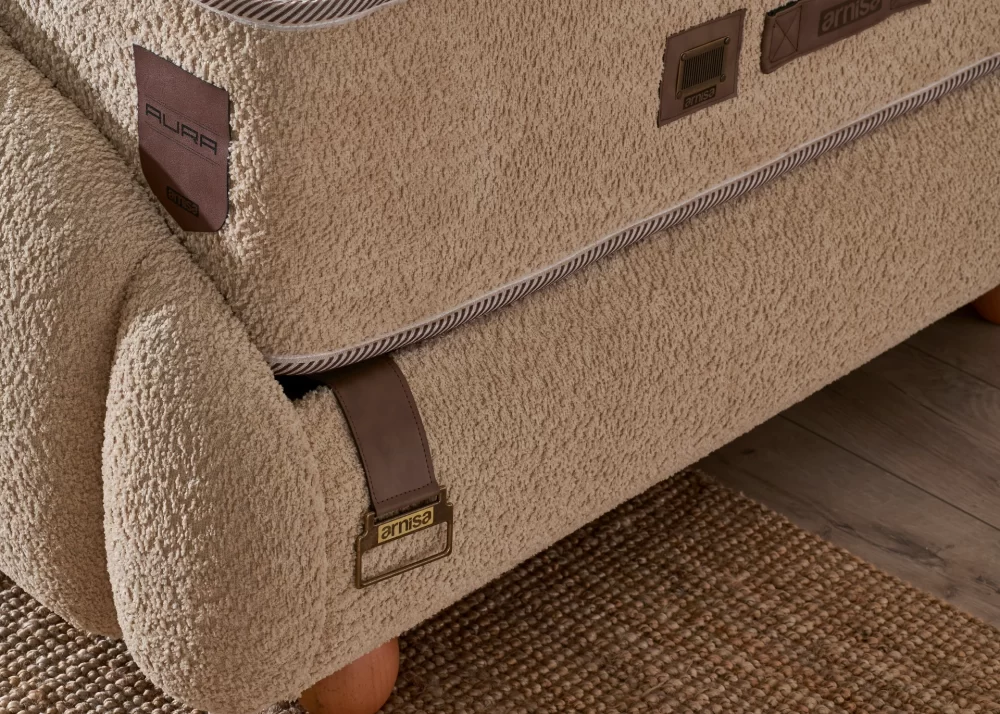 Тапицирано спално легло Aura PL Bedding - с матрак или без матрак - Image 6